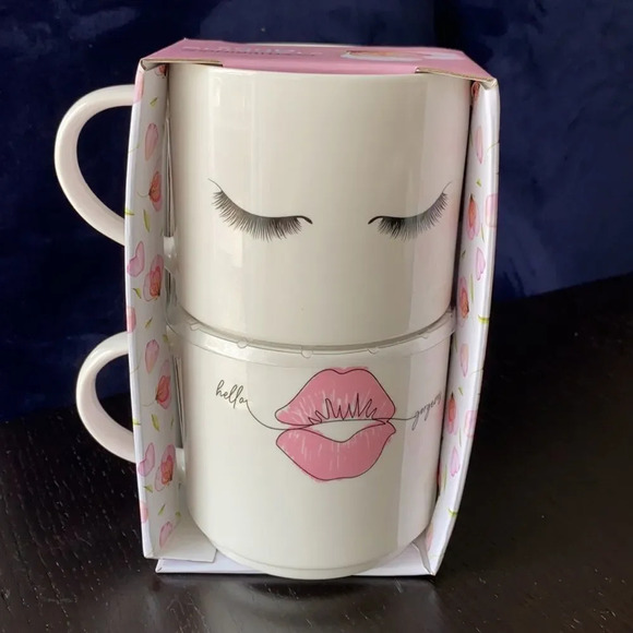 Godinger Gatherings Stacking Mugs - Picture 3 of 5